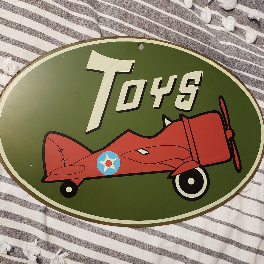Metal Toy Sign